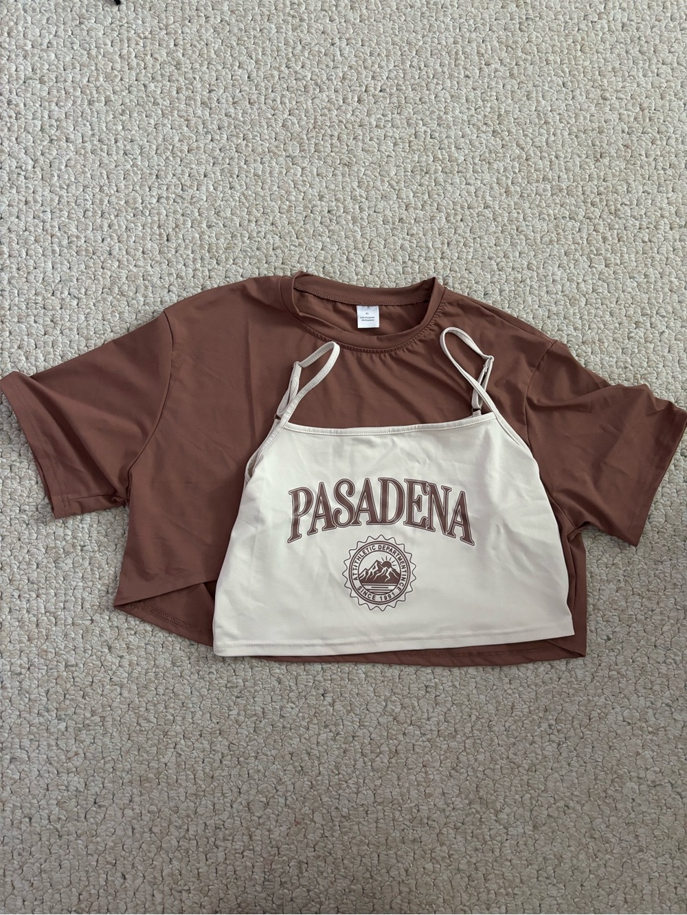 Tshirt and tank top set